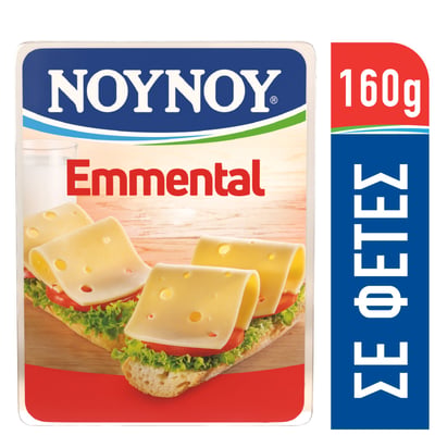 Νουνου Emmental Cheese Slices 160g
