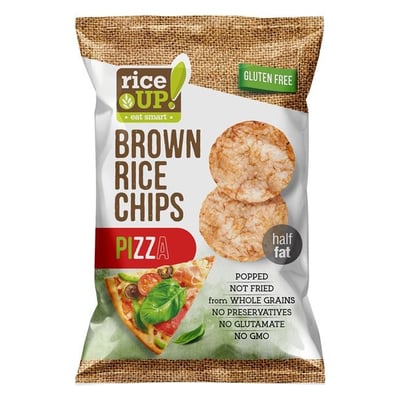 ρυζάκια chips χωρίς γλουτένη pizza 60g