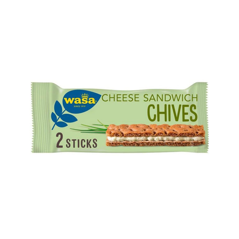 Wasa Sandwich Cheese & Chives 37g
