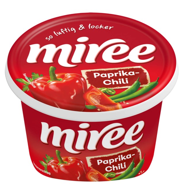Miree Fresh Cream Cheese with Paprika & Chili 150g