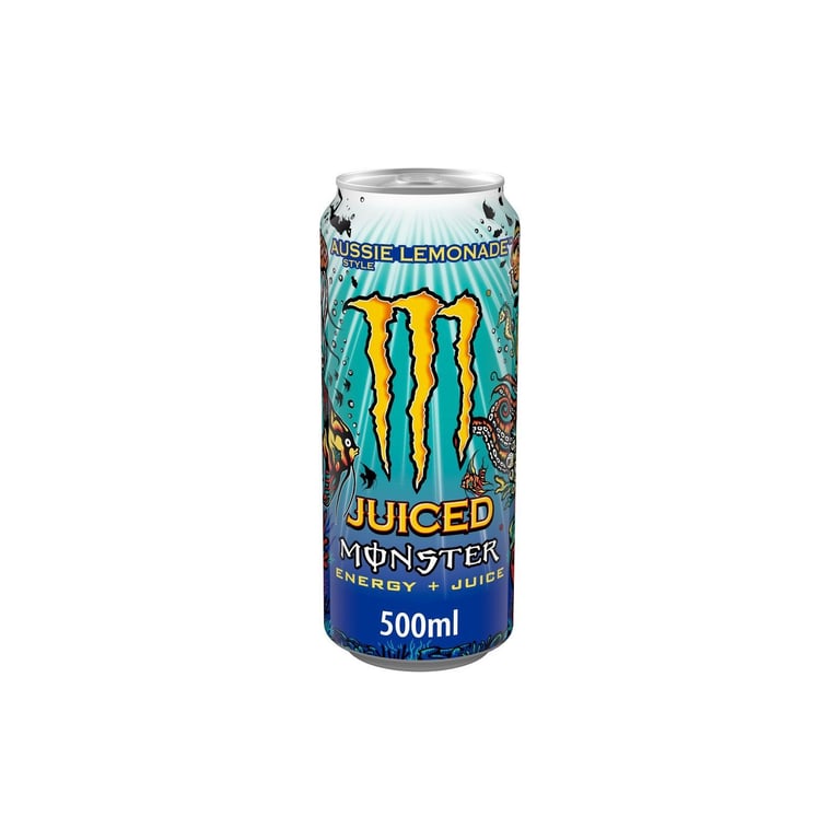 Monster Juice Aussie Lemon 500ml