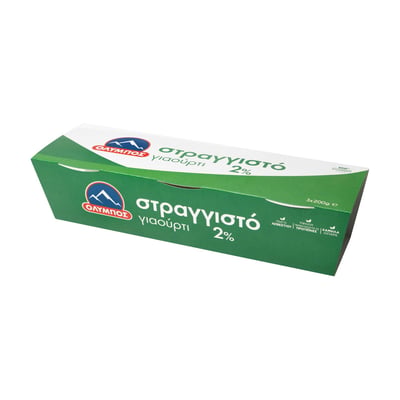 Όλυμπος Olympos Strained Yogurt 2% 200g x3