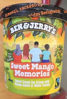 Ben & Jerry's Sweet Mango Memories Ice Cream 465ml