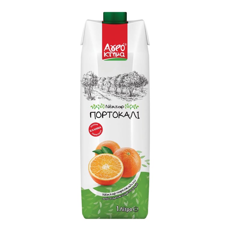 Αγρόκτημα Orange Nectar 1L