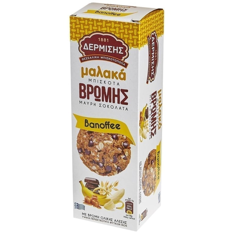 Δερμίσης Soft Oat Biscuits Chocobanoffee 150g