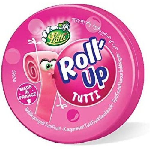 Roll Up Tutti Chewing Gum