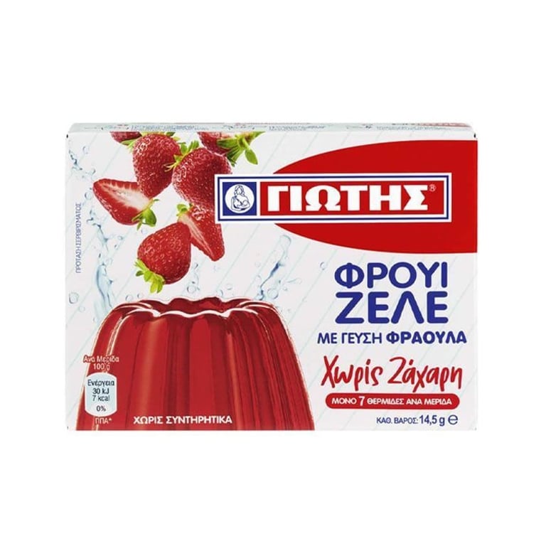 Γιώτης Fruit Jelly Light Strawberry 14.5g