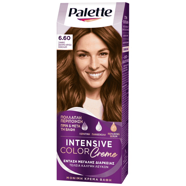 Palette Hair Dye ICC 6.60 Golden Chocolate Blonde 50ml