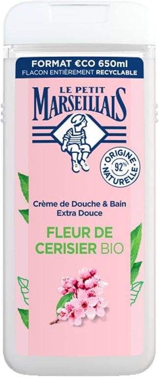 Le Petit Marseillais Bath Gel Cherry 650ml