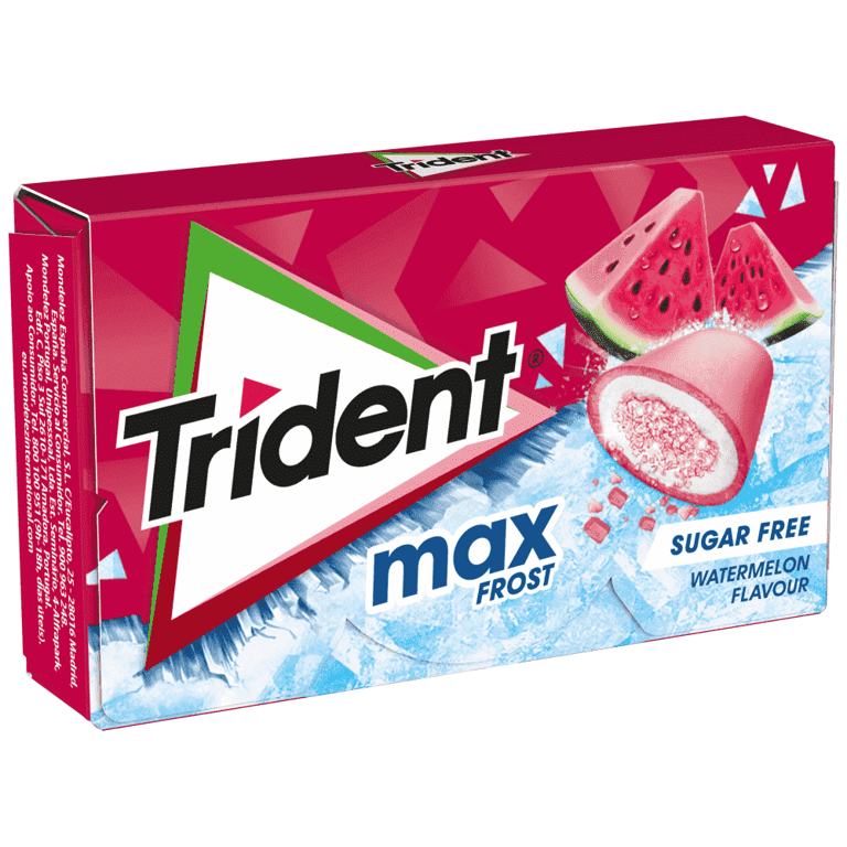 Trident Max Frost Watermelon Chewing Gum