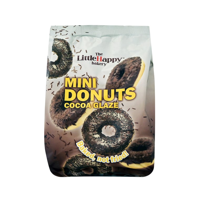 Little Happy Mini Cocoa Donuts 200g