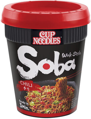 Nissin Soba Noodles Cup Chili 92g