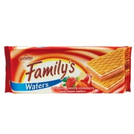 FAMILY'S Cream Strawberry Wafer 180g