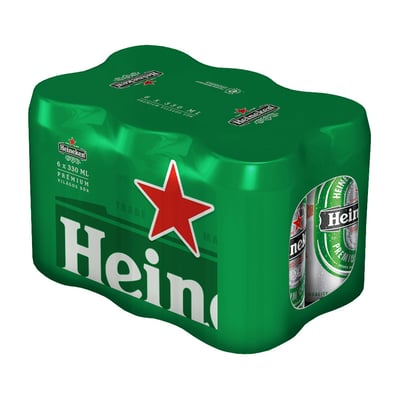 Heineken Beer 330ml x6