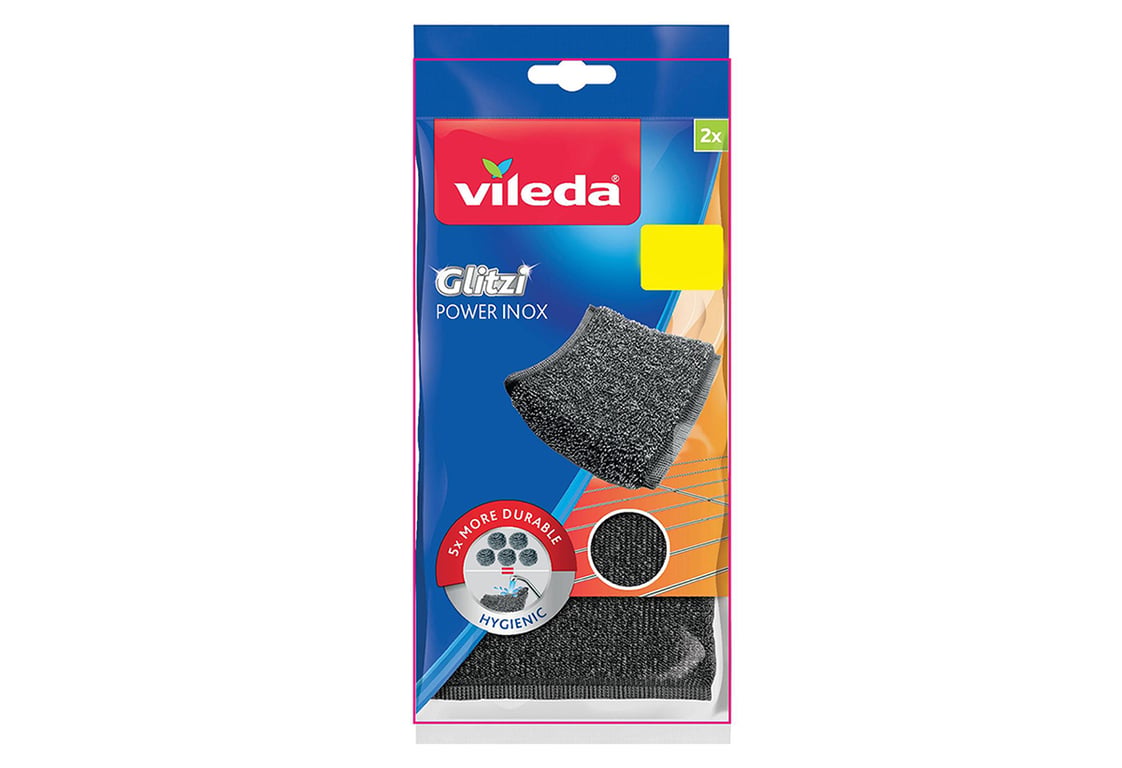 Vileda PowerInox Hard Surfaces 2pcs