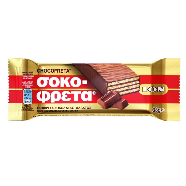 ΙΟΝ Milk Wafer 38g