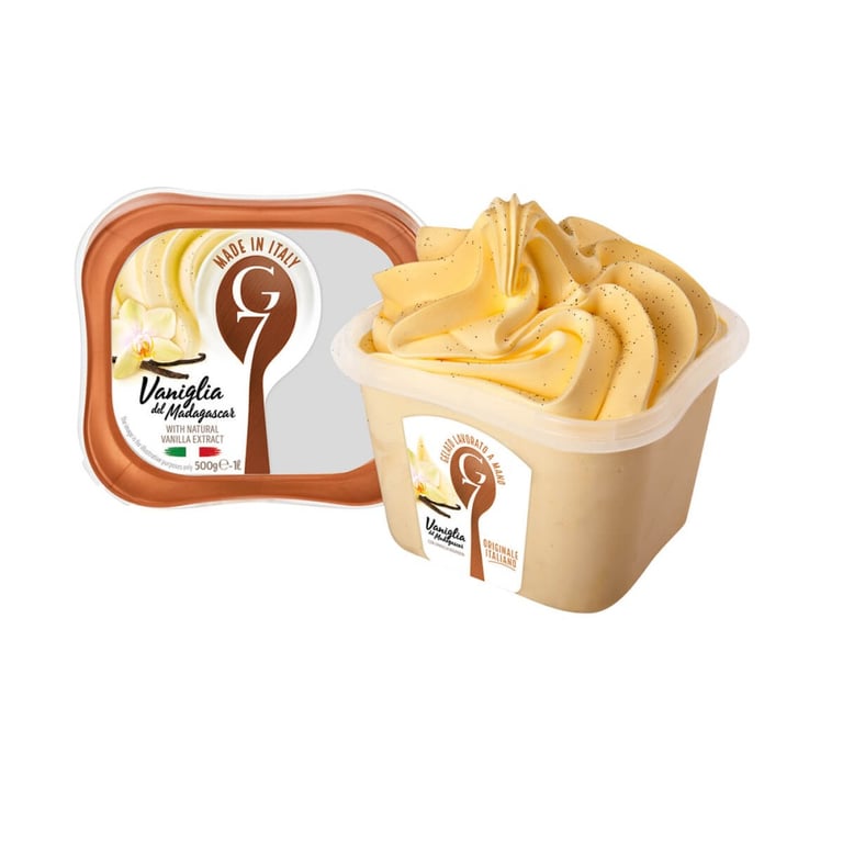 G7 Vaniglia Del Madagascar Ice Cream 1L