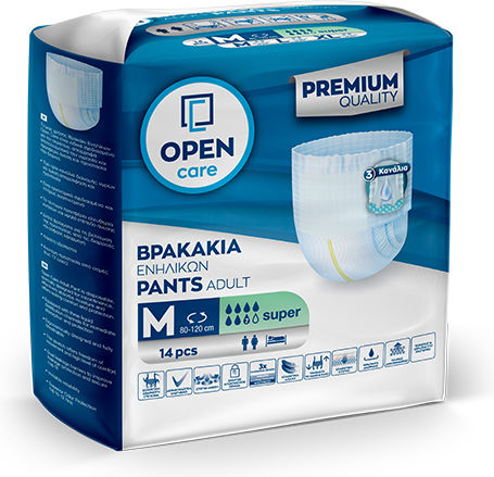 Open Care 14 Pieces Adult Pull-ups Medium