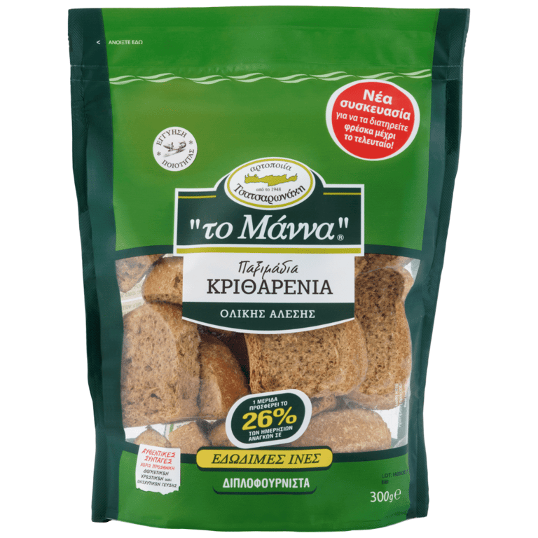 Μαννα Barley Rusk 300g