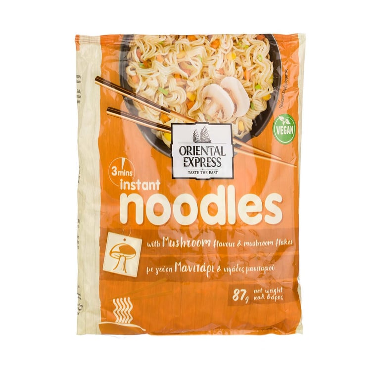 Oriental Express 87G Instant Noodles Μανιταρι 3'