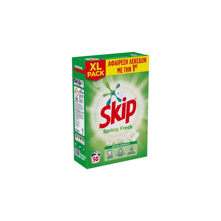 Skip Laundry Powder Spring Fresh 50 Washes 3.25kg