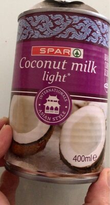Spar Coconut Milk 7% Fat 400ml