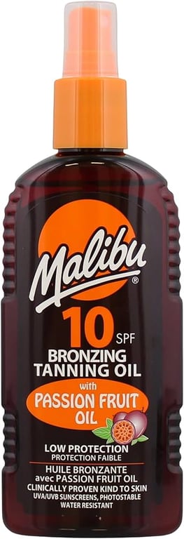 Malibu Spray OIL 200ML Passion Fruit