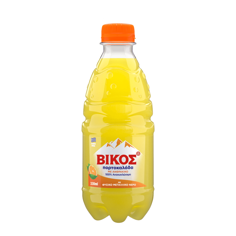 Βικος Orange Soda 330ml x4