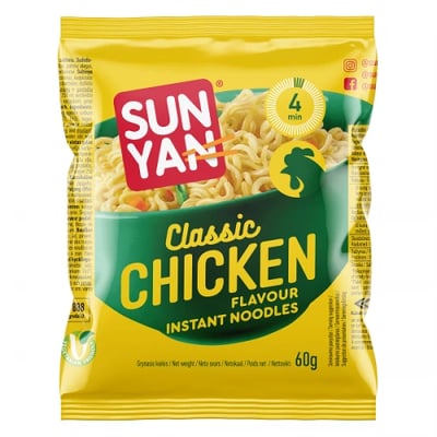 SUN YAN Chicken Classic Instant Noodles 60g