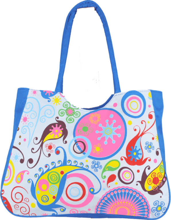 Blue Beach Bag