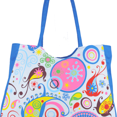 Blue Beach Bag