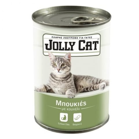 Jolly Cat Cat Food Chunks Rabbit 405g