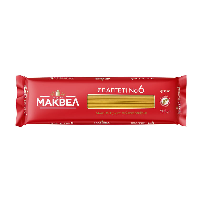 Μακβέλ Spaghetti No.6 500g