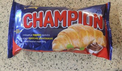 Champion Croissant with Praline 4x70g