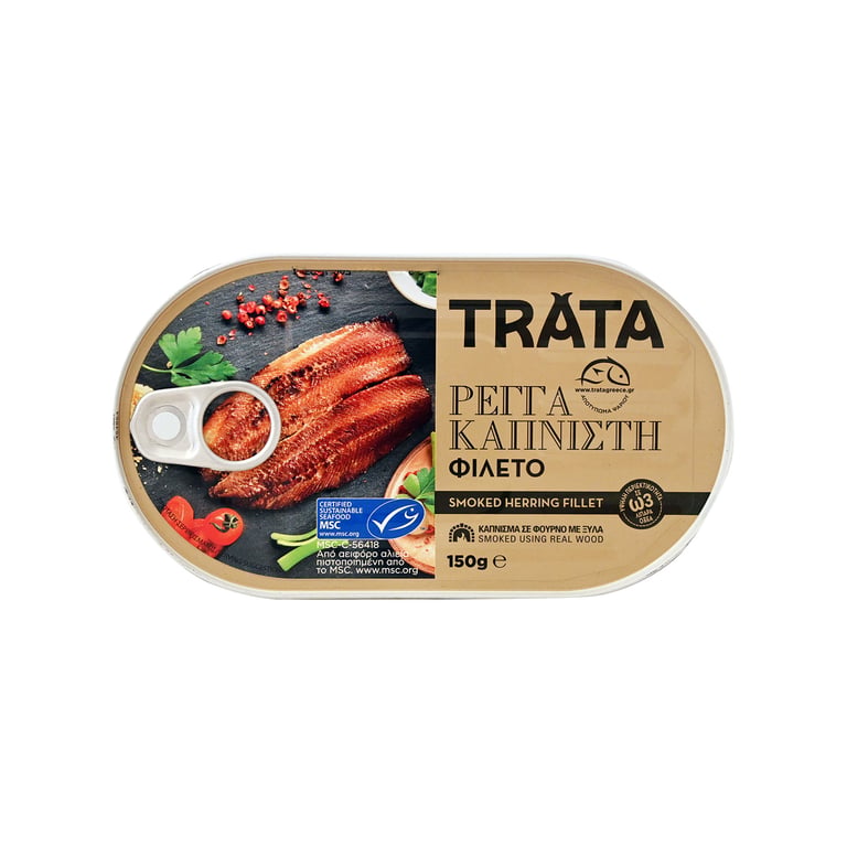 Trata Smoked Herring Fillet 150g
