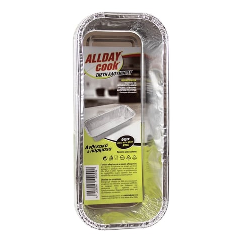 Allday Aluminum Cake Molds 6pcs