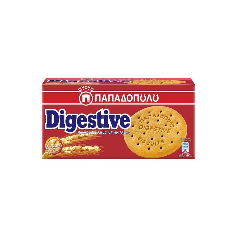 Παπαδοπούλου Digestive Biscuits 250g