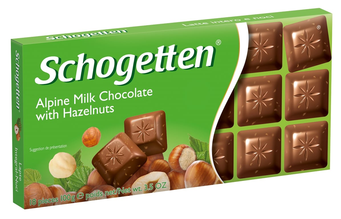 Schogetten Milk Chocolate with Hazelnuts
