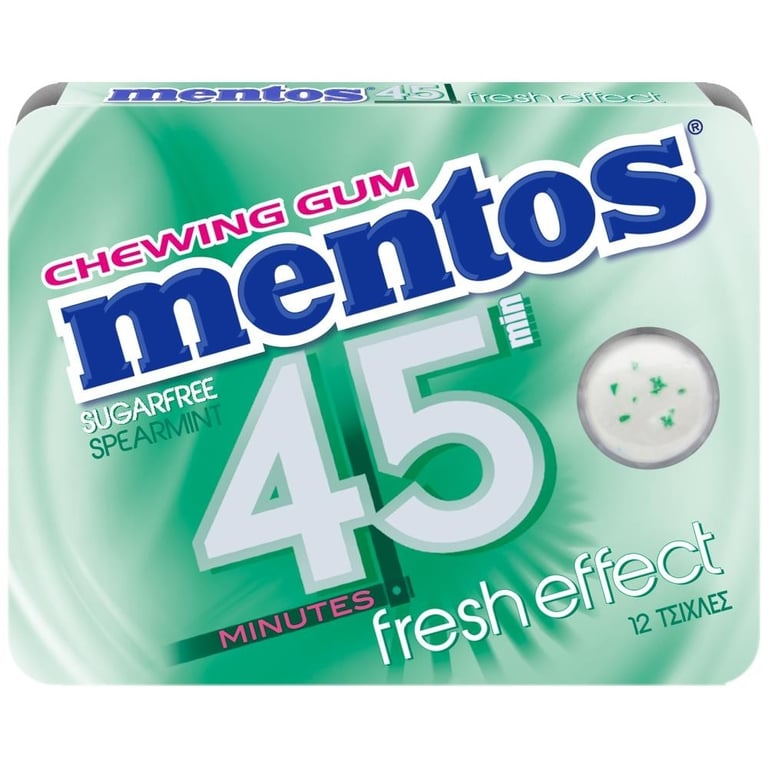Mentos 45 Min Spearmint Fresh Effect