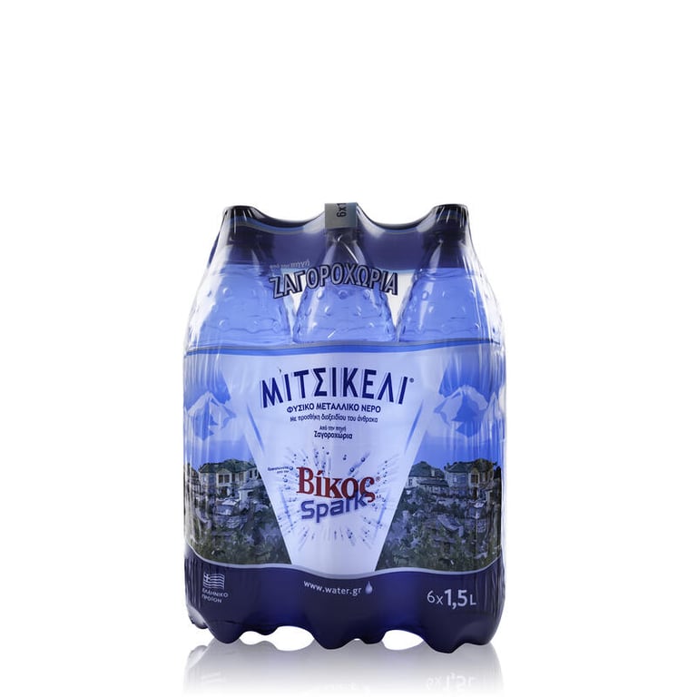 Μιτσικελι Sparkling Water 1.5L x6