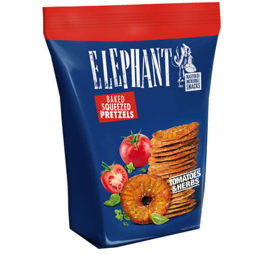 Mini Pretzel Tomato Herbs 70g