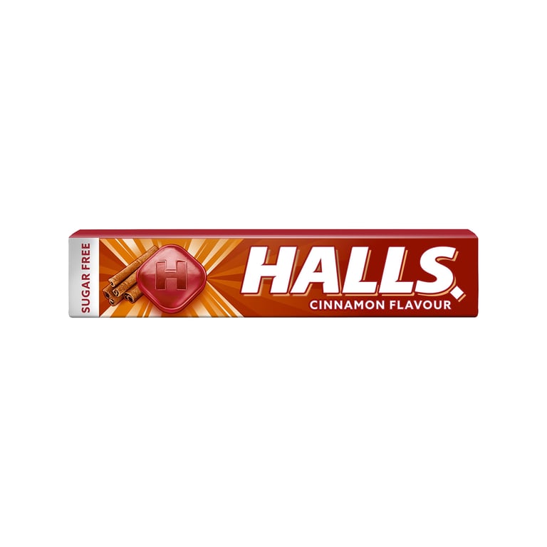 Halls Cinnamon Candies Sugar Free 32g