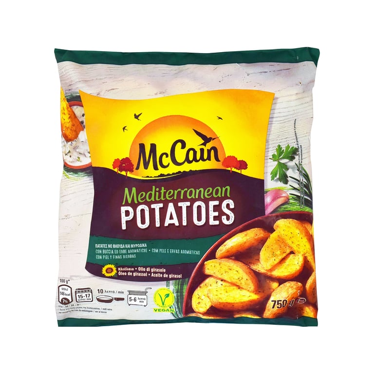 McCain Mediterranean Frozen Potatoes 750g