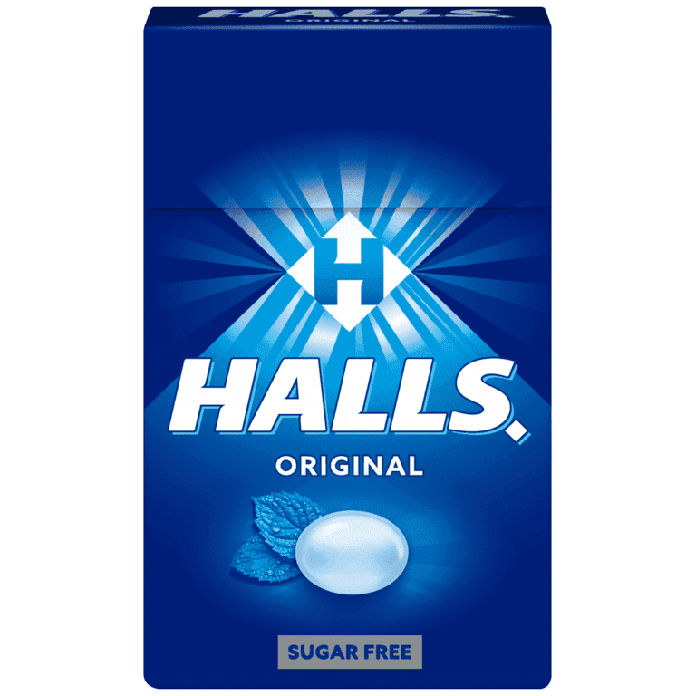 Halls Original Sugar Free Lozenges 28g