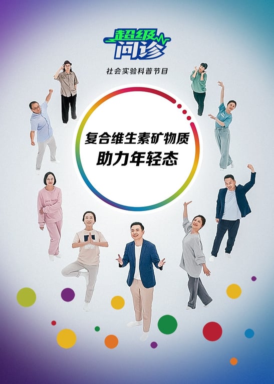 超级问诊：复合维生素矿物质助力年轻态 