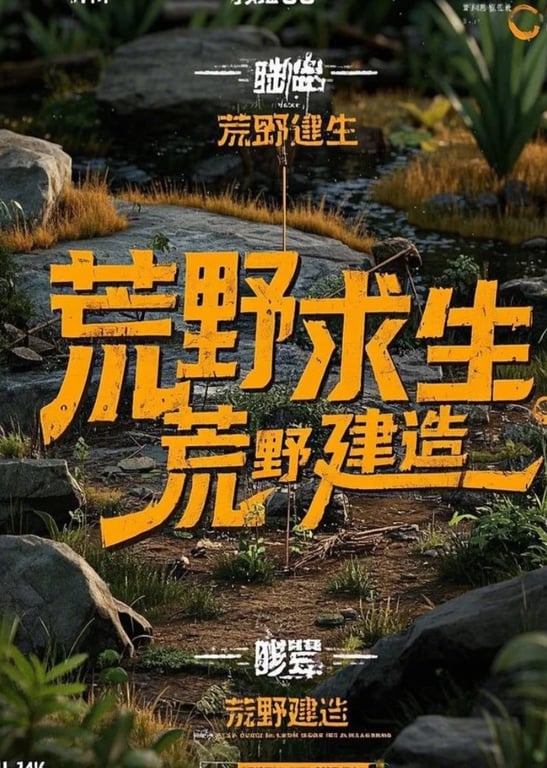 户外、荒野求生