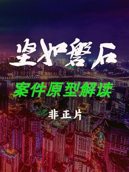 发刊词：《坚如磐石》案件原型揭秘