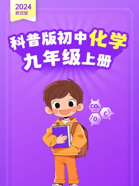 2024新改版 科普版初中化学九年级上册
