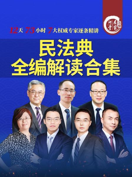 民法典全编解读合集