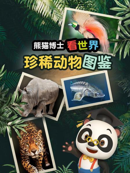 熊猫博士看世界：珍稀动物图鉴